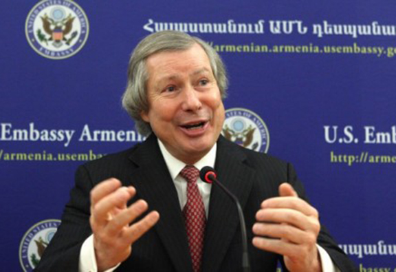 OSCE Minsk Group U.S. Co-Chair James Warlick in Yerevan (US James Warlick in Yerevan (Photo: United States Department of State)