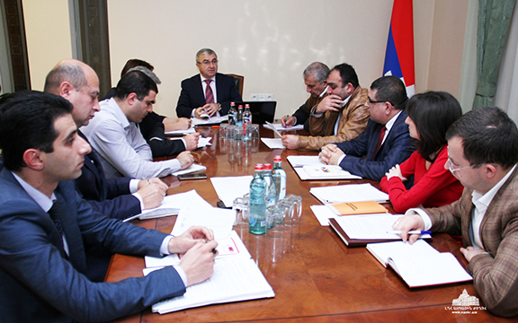 Nagorno-Karabakh Republic Parliament Speaker Ashot Ghulyan unveils Artsakh's draft constitution 