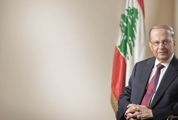 Lebanese President Michel Naim Aoun (Photo: i24news)