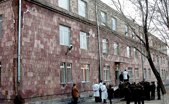 Muratsan Military Hospital in Yerevan (Source: Yerkir Media)