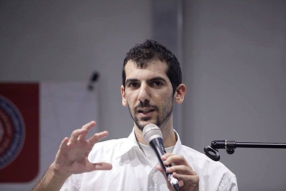 Yeghia Tashjian, Lebanese-Armenian political activist, researcher, blogger and the founder of the New Eastern Politics forum 