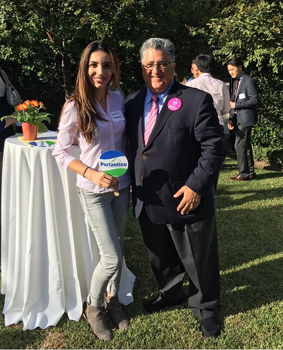 Sargsyan with Senator Anthony Portantino