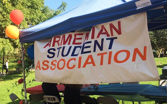 The Glendale Community College Armenian Students Association organizes an annual Armenian Cultural Day on campus 