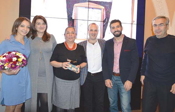 Left to right: Arusyak Baldryan, Lusine Markaryan, Dr. Gayane Eliazyan, Artavazd Ayvazyan, Arthur Petrosyan, and Gagik Ginosyan, from the village of Tsughrut.