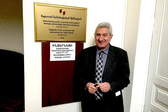 Hovsep Tahta, Argentinean-Armenian benefactor