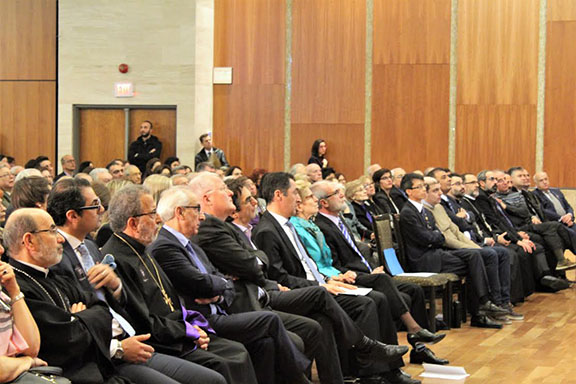 The distinguished guests of the afternoon (Photo: Harout Kassabian)