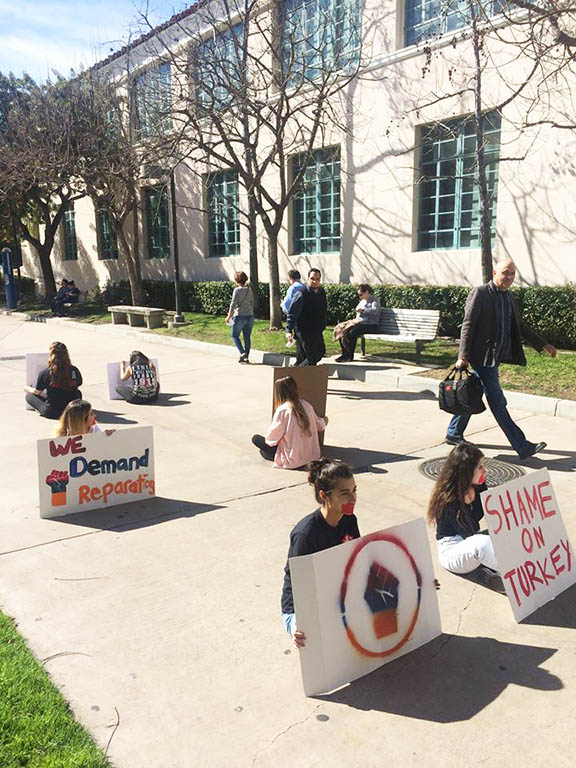 Glendale Community College ASA joins in the Stain of Denial protest