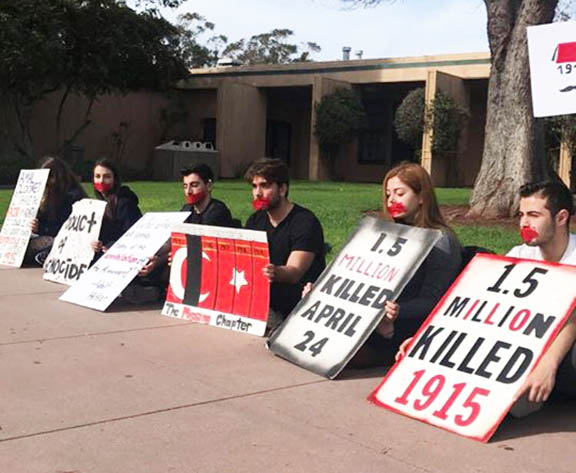 UC Santa Barbara students during the All-ASA event