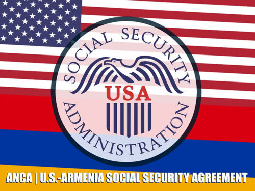 A US-Armenia Social Security Totalization agreement would prevent duplicate Social Security contributions for the same income - effectively eliminating dual coverage and dual contributions (taxes) for the same work. The U.S. has similar agreements with 26 countries.