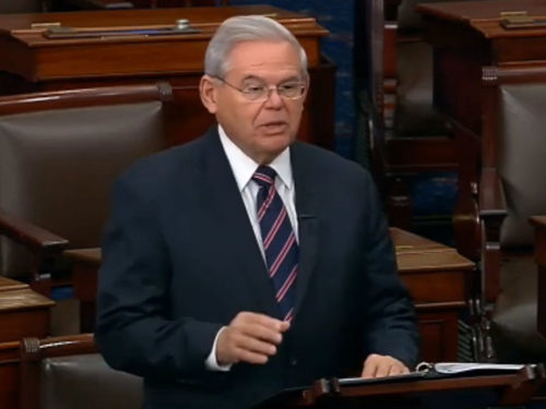 Sen. Robert Menendez (D-NJ), for the third time in a month, calls for unanimous consent vote on the Armenian Genocide Resolution (S.Res.150). It was blocked by Sen. Kevin Cramer of North Dakota.