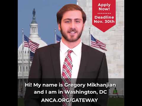 Mikhanjian: Gateway Program Empowers Young Armenians to be Competitive Candidates for Jobs in DC