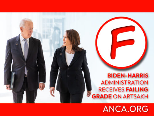 The ANCA has given the Biden Administration a failing grade on their Artsakh policy.