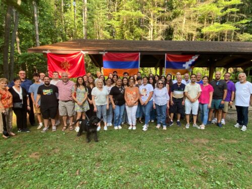 ANCA Summer interns attend a range of Greater Washington DC area Armenian community events, including this annual picnic organized by the ARF Sebouh Gomideh, marking the anniversary of the Khanasor expedition.