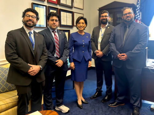 ANC Orange County advocates called on Rep. Young Kim (R-CA) to support U.S. efforts to hold Azerbaijan accountable for its war crimes, back the release of Armenian POWs, and advance genocide education legislation aimed at honoring victims and preventing future atrocities.