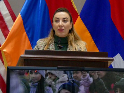 “Tonight’s commemoration must be about responsibility. Peace without justice is not peace, and the right of return must not remain as a slogan — it must be realized,” stated Armenian Legal Center Executive Director Siranush Sahakyan.